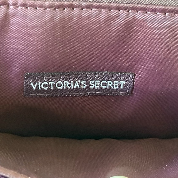 Victoria Secret Purple Velvet Dress Handbag or Clutch Designer - Picture 10 of 12